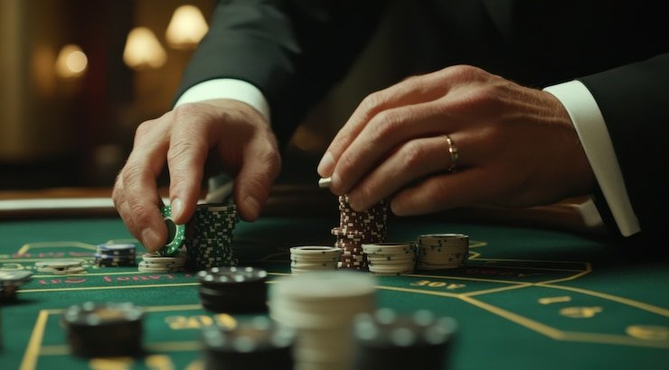 Pengguna memakai ponsel untuk bermain taruhan olahraga dan casino secara online dengan mudah di Indonesia
